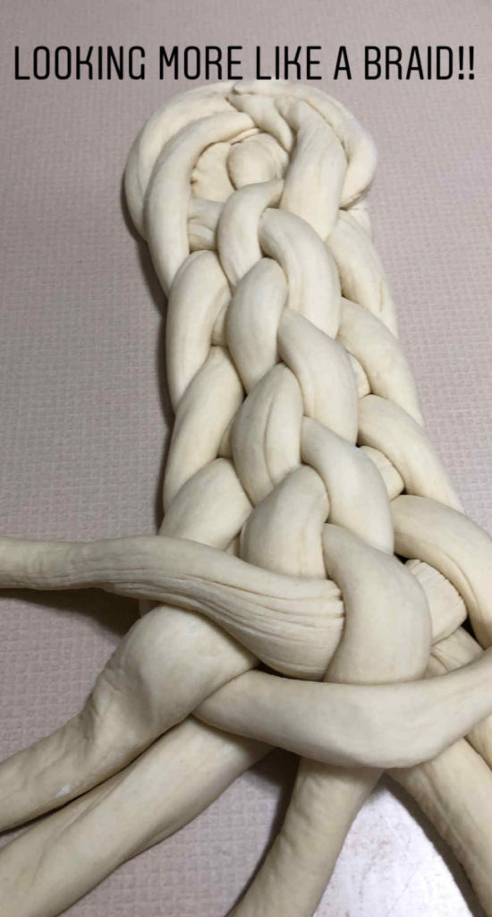 Eight Strand Braided Bread Tarts and Thyme