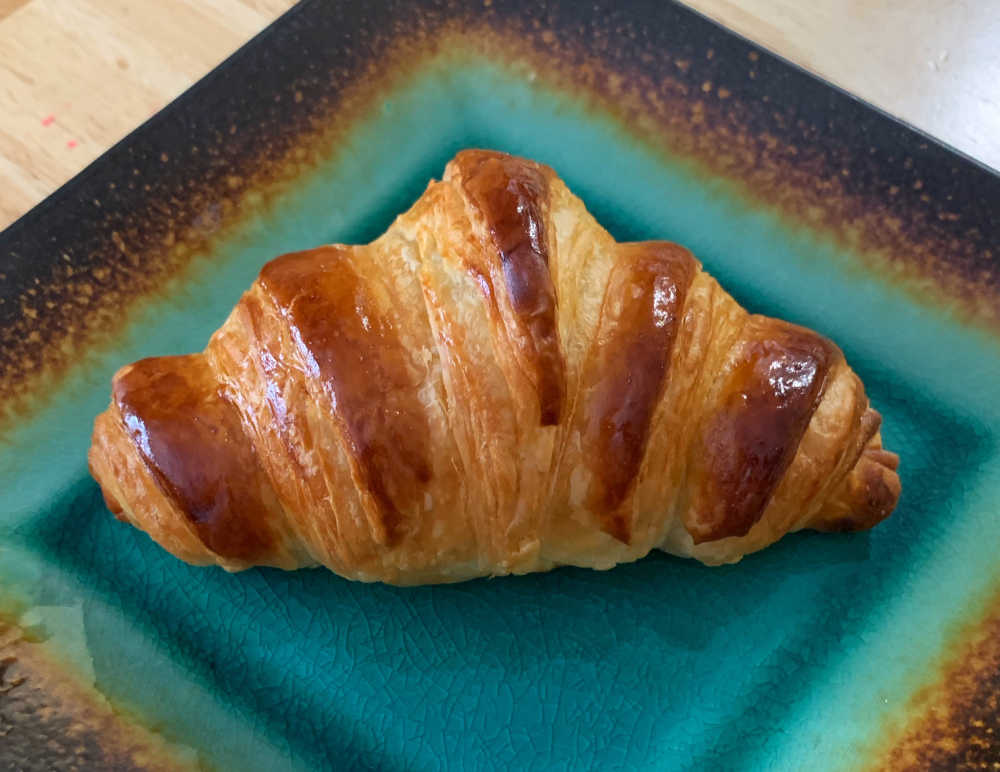 new year's croissant